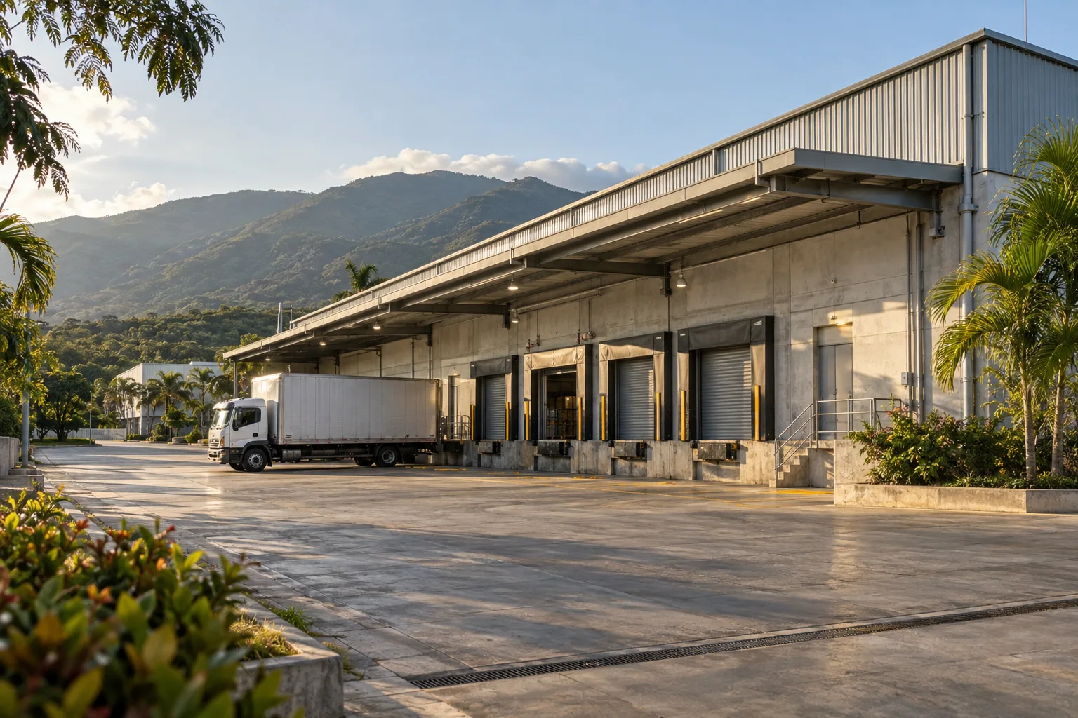 Warehouse loading bays