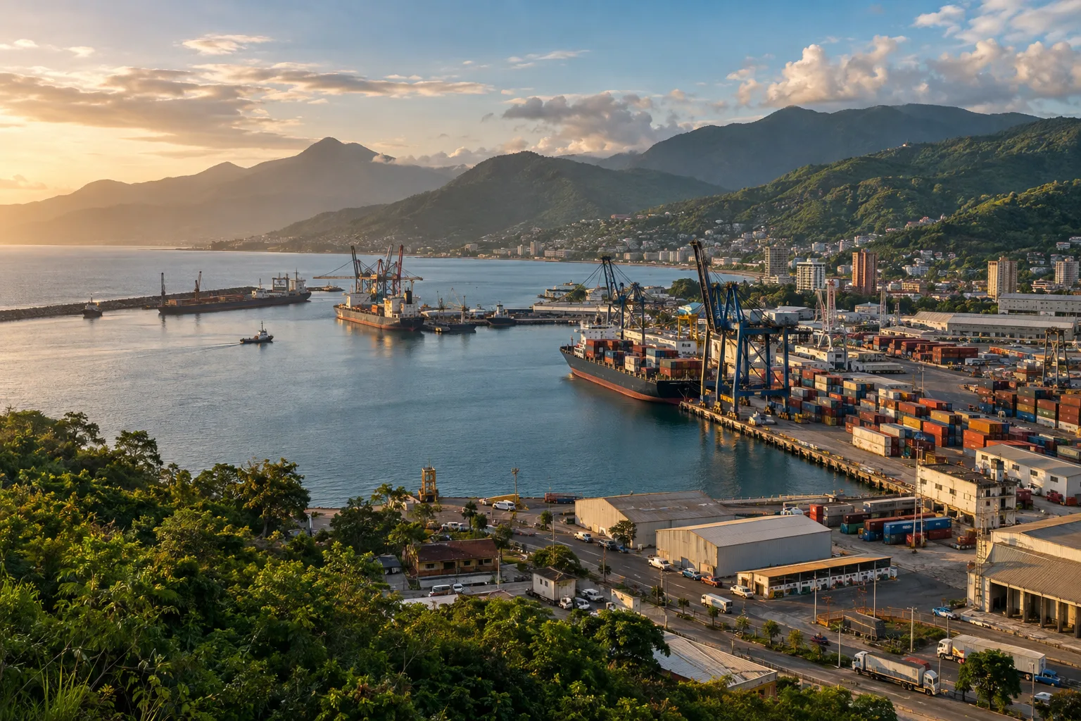 Port and container terminals